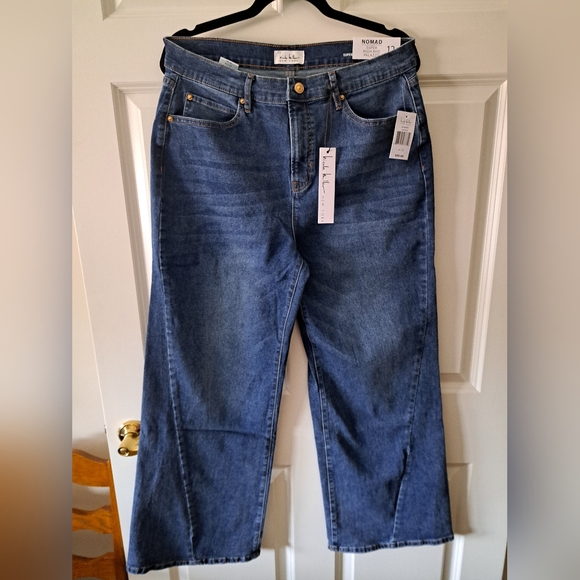 NICOLE MILLER JEANS nomad PALAZZO super soft BRAND NEW - Picture 6 of 8